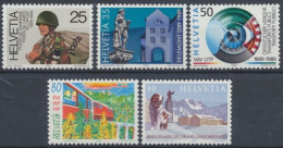 Schweiz, MiNr. 1385-1389, Postfrisch - Unused Stamps