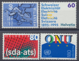 Schweiz, Michel Nr. 1540-1543, Postfrisch - Unused Stamps