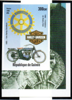 Rotary International 98 Guinea Harley Imperf - Rotary Club