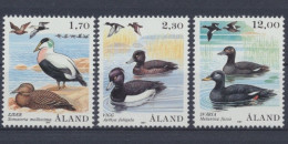 Aland, Vögel, MiNr. 20-22, Postfrisch - Ålandinseln