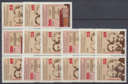 DDR, Michel Nr. 2050-2052 Zd - Kombi, Postfrisch - Zusammendrucke