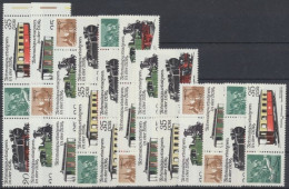DDR, Michel Nr. 2562-2565 Zd - Kombi, Postfrisch - Zusammendrucke