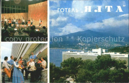72354833 Jalta Yalta Krim Crimea Hotel Yalta Veranstaltung Musikgruppe Trachten  - Ukraine