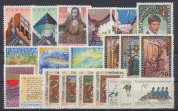 Liechtenstein, MiNr. 916-936, Jahrgang 1987, Postfrisch - Annate Complete