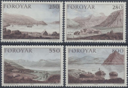 Färöer, MiNr. 112-115, Postfrisch - Faroe Islands