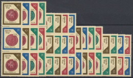 DDR, Michel Nr. 3156-3159 Zd - Kombi, Postfrisch - Zusammendrucke