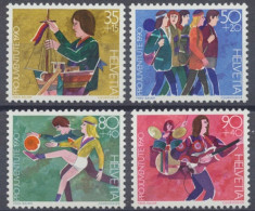 Schweiz, Michel Nr. 1431-1434, Postfrisch - Unused Stamps