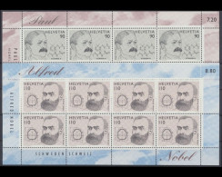 Schweiz, MiNr. 1623-1624 Kleinbogen, Postfrisch - Unused Stamps