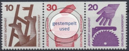 Deutschland (BRD), Michel Nr. W 53, Gestempelt (371592) - Se-Tenant