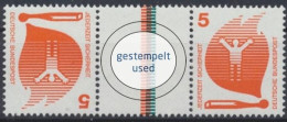 Deutschland (BRD), Michel Nr. KZ 10, Gestempelt (371522) - Zusammendrucke
