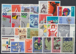 Schweiz, MiNr. 1489-1515, Jahrgang 1993, Postfrisch - Autres & Non Classés