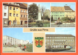 72354814 Pirna Haus Des Th Jacobaer Postmeilensaeule Markt Sonnenstein Hotel Sch - Pirna