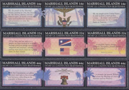 Marshall-Inseln, Michel Nr. 125-133, Postfrisch - Marshall Islands