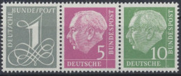 Deutschland (BRD), Michel Nr. W 18 Y II, Postfrisch (370961) - Se-Tenant