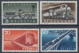 Schweiz, MiNr. 484-487, Postfrisch - Unused Stamps
