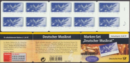 Deutschland (BRD), Michel Nr. MH 54 A I, 2380, Musikrat, Postfrisch - Andere & Zonder Classificatie