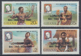Ghana, MiNr. 826-829 A, Postfrisch - Ghana (1957-...)