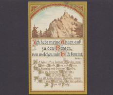 Kreuz Auf Dem Berggipfel, Psalm 121,1. - Other & Unclassified