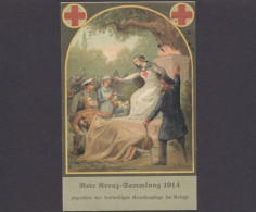 Rote Kreuz Sammlung 1914, Zugunsten Der Freiwilligen Krankenpflege Im Kriege - Cruz Roja
