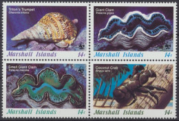 Marshall-Inseln, Michel Nr. 73-76 ZD, Postfrisch - Marshallinseln