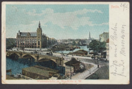 Berlin, Waisenbrücke Mit Neu-Köln - Puentes