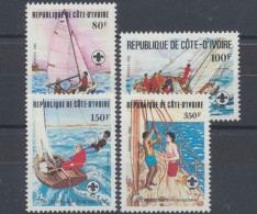 Elfenbeinküste, MiNr. 728-731, Postfrisch - Ivory Coast (1960-...)