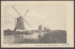 Rotterdam, Molenz Boezem - Windmühlen