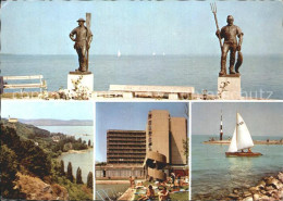 72354600 Plattensee Panorama Statuen Hotels Strand Ungarn - Hungary