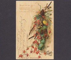 Postkarte Mit Blumenduft Und Spruch - Autres & Non Classés