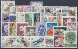 Österreich, MiNr. 1474-1505, Jahrgang 1975, Postfrisch - Ganze Jahrgänge
