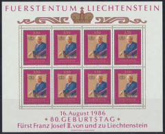 Liechtenstein, MiNr. 903 Kleinbogen, Postfrisch - Autres & Non Classés