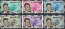 Ruanda, MiNr. 129-134 A, Postfrisch - Sonstige & Ohne Zuordnung