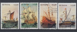 Guyana, Michel Nr. 3293-3296, Gestempelt - Guyane (1966-...)