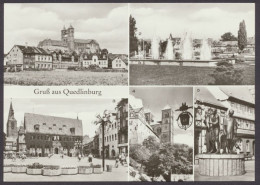 Quedlinburg, Sehenswürdigkeiten, 5 Bilderkarte - Other & Unclassified