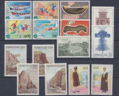 Färöer, MiNr. 179-193, Jahrgang 1989, Postfrisch - Färöer Inseln