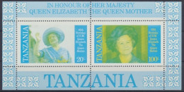 Tansania, Michel Nr. Block 43 Abart, Postfrisch - Tanzania (1964-...)