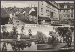 Burg Bei Magdeburg, 4 Bilderkarte - Andere & Zonder Classificatie