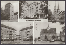 Schönebeck - Elbe, 5 Bilderkarte - Andere & Zonder Classificatie