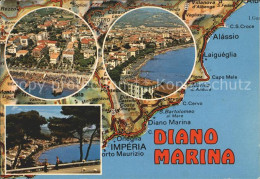 72354499 Diano Marina Fliegeraufnahme Alassio Laigueglia Diano Marina - Sonstige & Ohne Zuordnung