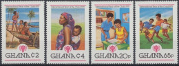 Ghana, MiNr. 805-808 A, Postfrisch - Ghana (1957-...)