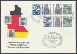 Berlin, Michel Nr. W 83 - W 88, FDC - Otros & Sin Clasificación