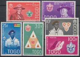Togo, Michel Nr. 313-318 A, Postfrisch - Togo (1960-...)