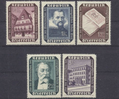 Österreich, MiNr. 989-993, Postfrisch - Neufs