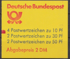 Deutschland (BRD), Michel Nr. MH 22 I Ab K3 MZ, Postfrisch - Andere & Zonder Classificatie