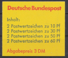 Deutschland (BRD), Michel Nr. MH 23 C, Postfrisch - Autres & Non Classés