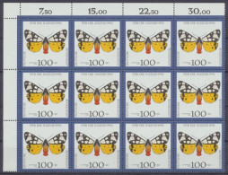 Deutschland (BRD), Michel Nr. 1605, 12er Bogenteil, Postfrisch - Unused Stamps