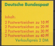 Deutschland (BRD), MiNr. MH 20 A I, Postfrisch - Autres & Non Classés