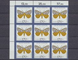 Deutschland (BRD), Michel Nr. 1606, 9er Bogenteil, Postfrisch - Unused Stamps