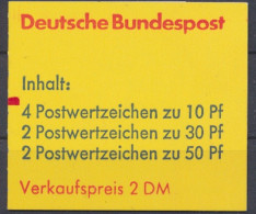 Deutschland (BRD), MiNr. MH 21 B M Z, Postfrisch - Autres & Non Classés