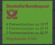 Deutschland (BRD), Michel Nr. MH 24 F, Postfrisch - Other & Unclassified